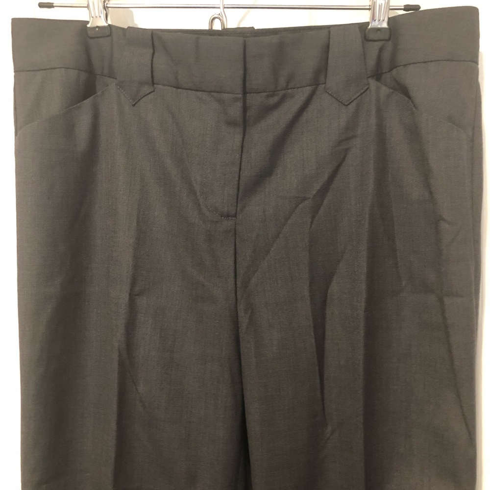 Express Editor Charcoal Work Office Suit Pants - image 2